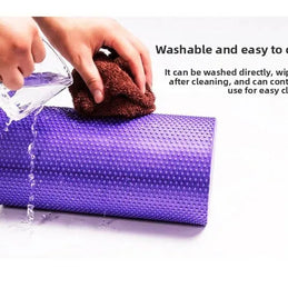 EVA Yoga Foam Roller High Density for Pilates Yoga Muscle Massage and Fitness Sizes 30cm Diameter 10CM Unisex