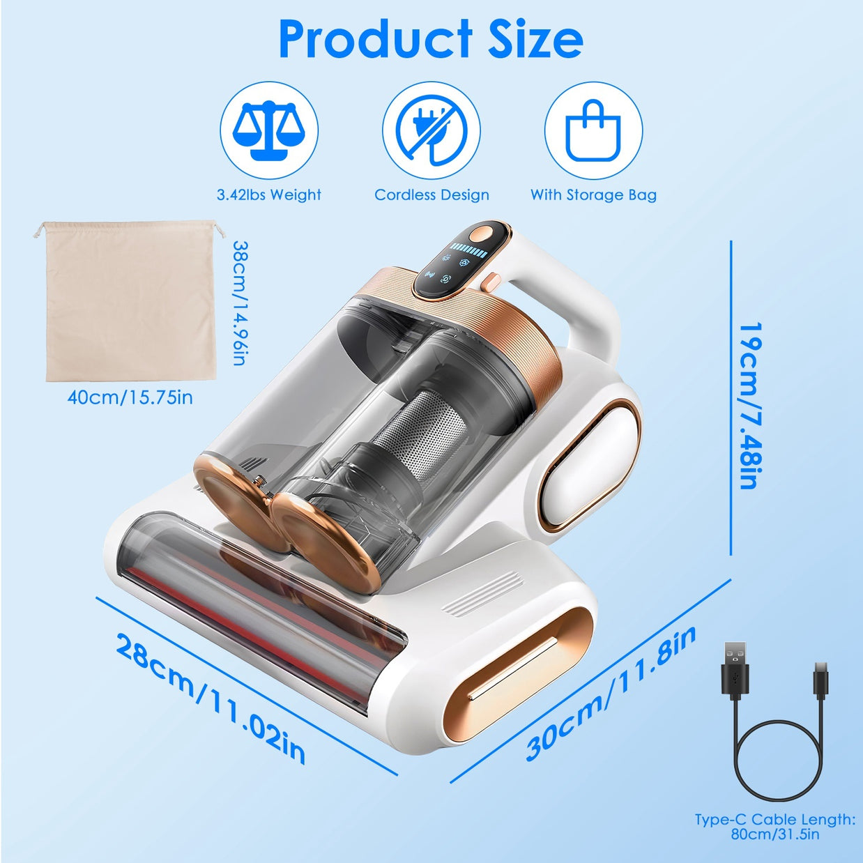 Ovi Bed & Fabric Vacuum